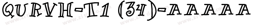 QURVH-T1 (34)字体转换